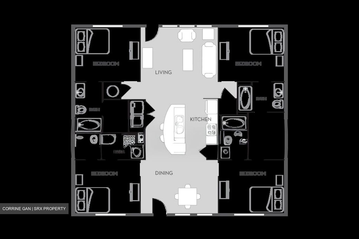 Blk 605 Woodlands Drive 42 (Woodlands), HDB 4 Rooms #628335931